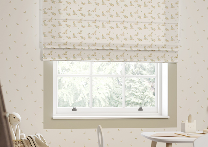 Dasching About, Fetch Biscuit - Twist&Fit Roman Blind - Image 5